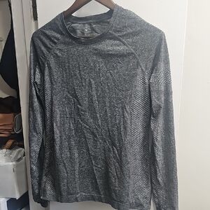 Figs Charcoal Long Sleeve Underscrub